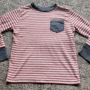 Boys Striped Long Sleeve Top